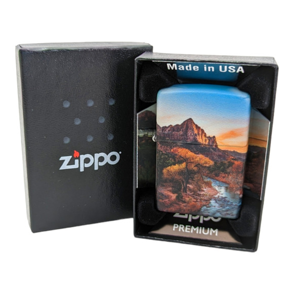 Zippo Lighter Virgin River Zion V.2 49352 Marlboro Rewards Exclusive New - Picture 1 of 7